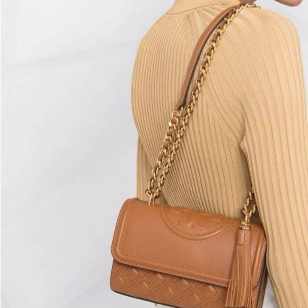 NWT Tory Burch SMALL FLEMING CONVERTIBLE SHOULDER BAG - Picture 8 of 17